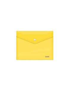 SOBRES POLIPROPILENO BROCHE AMARILLO A5 APAISADO 225X170 DOHE 91487