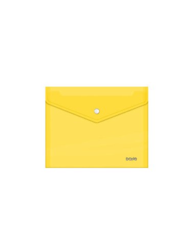 SOBRES POLIPROPILENO BROCHE AMARILLO A5 APAISADO 225X170 DOHE 91487