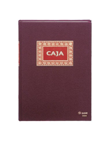 LIBRO DE CONTABILIDAD CAJA FOLIO NATURAL 100 HOJAS NUMERADAS DOHE 09909