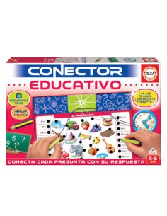 JUEGO CONECTOR EDUCATIVO DE 5-8 AÑOS EDUCA BORRAS 17203