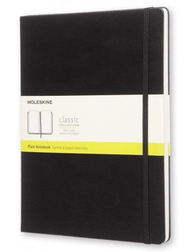 LIBRETA CLASICA TAPA DURA NEGRA XL (19X25CM) LISA MOLESKINE QP092