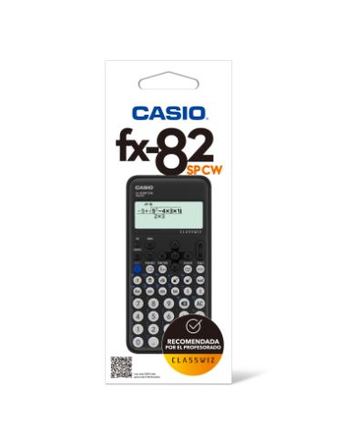 CALCULADORA CIENTIFICA DE 12 DÍGITOS CASIO FX-82 SP CW