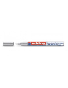 MARCADOR PERMANENTE 1-2MM 751 PLATA EDDING 751-54