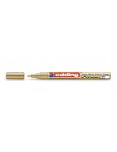 MARCADOR PERMANENTE 1-2MM 751 ORO EDDING 751-53