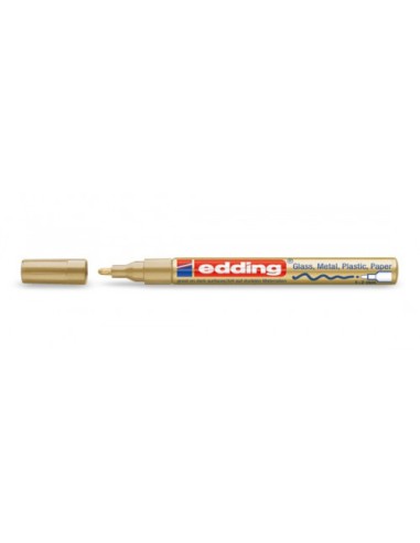 MARCADOR PERMANENTE 1-2MM 751 ORO EDDING 751-53