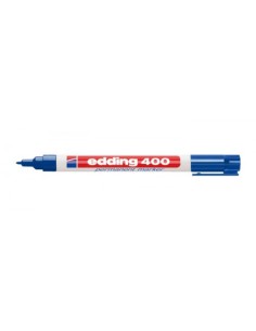 MARCADOR PERMANENTE BOLSILLO PUNTA REDONDA AZUL EDDING 400-03