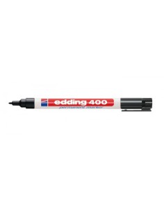 MARCADOR PERMANENTE BOLSILLO PUNTA REDONDA NEGRO EDDING 400-01
