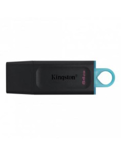 KINGSTON 64GB USB3.2 GEN 1 DATATRAVELER EXODIA (BLACK + TEAL)