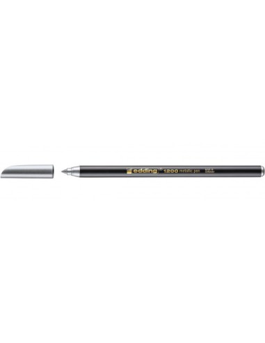 ROTULADOR 1200 COLOR PLATA EDDING 1200-54