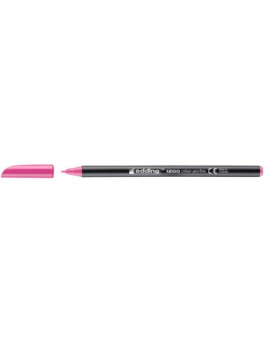 ROTULADOR PUNTA FINA 1200 ROSA EDDING 1200-09