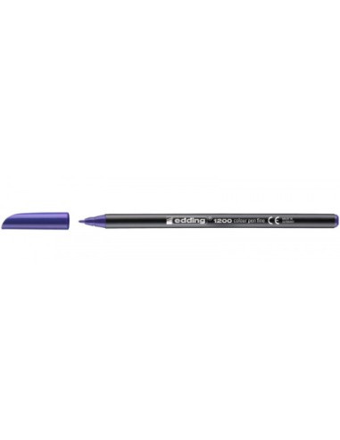 ROTULADOR PUNTA FINA 1200 VIOLETA EDDING 1200-08