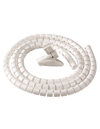 Fellowes CableZip Piso Tubo flexible para protección de cables Blanco 1 pieza(s)