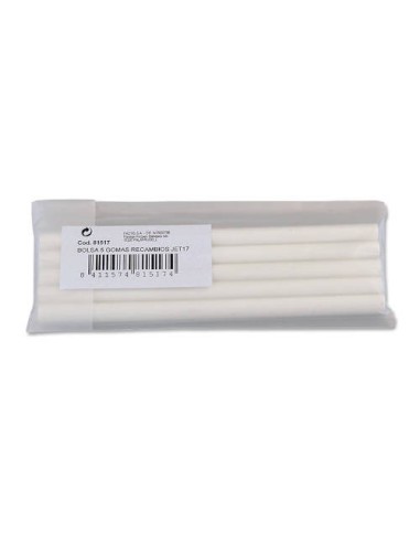 BOLSA 5 RECAMBIOS GOMAS JET ERASER MILAN 81517