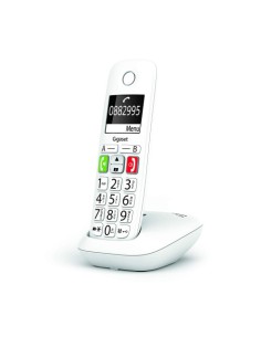 Gigaset E290 Teléfono DECT/analógico Identificador de llamadas Blanco