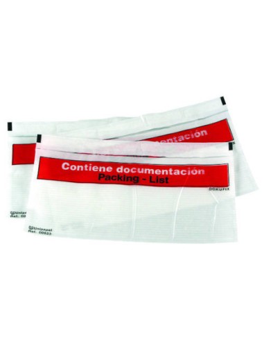 CAJA DE 1.000 SOBRES PACKING LIST 1/3A4-225X115 MM TEXTO IMPRESO S2783 F