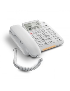 Gigaset DL380 Teléfono analógico Blanco Identificador de llamadas
