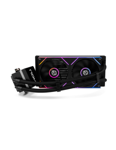 NOX Hummer M-240 LCD|Kit RL Magnético ARGB Negro