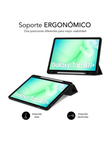 SUBBLIM SUBCST-5SC041 funda para tablet 27,9 cm (11") Libro Negro