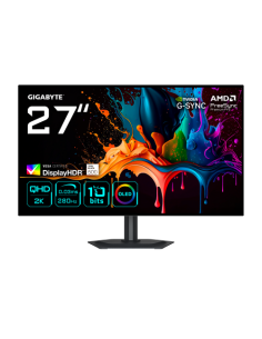 GIGABYTE MO27Q28G Monitor Gaming OLED 27" QHD - 2560 x 1440, 280Hz, 0,03ms, 335 cd/m², Display HDR True Black 500, HDMI 2.1, Dis