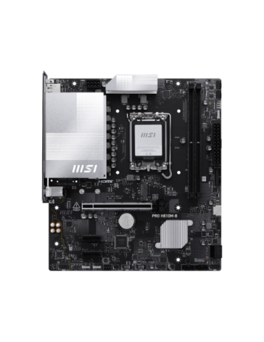 MSI PRO H810M-B placa base Intel H810 LGA 1851 (Socket V1) micro ATX