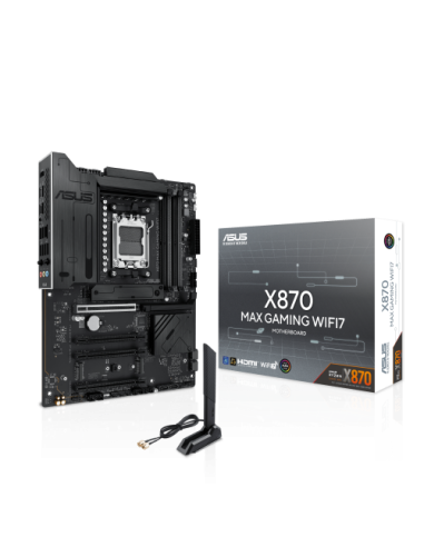 ASUS X870 MAX GAMING WIFI7 AMD X870 Zócalo AM5 ATX