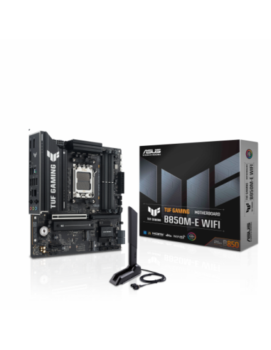 ASUS TUF GAMING B850M-E WIFI AMD B850 Zócalo AM5 micro ATX