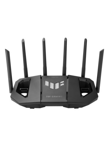 ASUS 90IG0A30-MO9C00 router inalámbrico 2.5 Gigabit Ethernet Tribanda (2.4 GHz / 5 GHz / 6 GHz) Negro