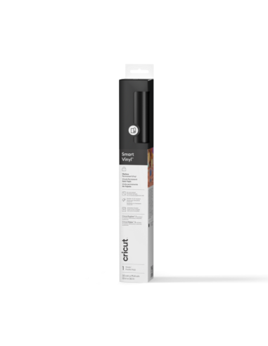 Cricut 2011314 vinilo adhesivo Permanente Negro Mate