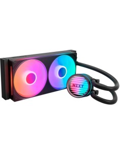 NZXT KRAKEN CORE RGB - 240MM AIO LIQUID COOLER WITH RGB CAP & RGB CORE FAN (BLACK) RL-KR24C-B1