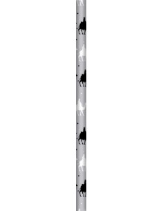 PAPEL DE REGALO ORO / PLATA METALIZADO REYES MAGOS 70X500 CM BSIMARK 333716