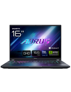 GIGABYTE AORUS ELITE 16 BWH Portátil Gaming - 16,0“, 165Hz WQXGA, Intel Ultra 9 275HX, NVIDIA RTX 5070, 32GB DDR5 5600MHz, 1TB G