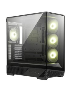 CAJA MSI MAG PANO 130R PZ,3X2.5"+2X2.5"/3.5”,3X120+1X120MM (ARGB),2XUSB3.2+1USB3.2 TYPE C+AUDIO+MICRO,MID TOWER,NEGRA
