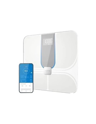 RENPHO ELIS ASPIRE C - SMART WIFI BODY SCALE - ITO - 3AAA - 11X11X1IN/28X28X2.5CM - WHITE