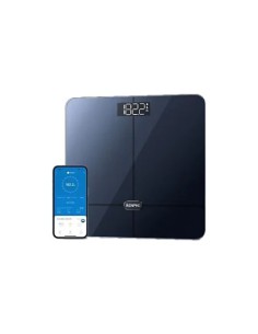 RENPHO ELIS 2 - SMART BODY SCALE - ITO - BLE - 3AAA - 11X11X1INCH - BLACK