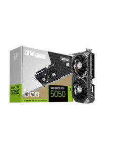 VGA ZOTAC RTX 5050 TWING EDGE OC 8GB,NV,RTX5050,8GB,GDDR6,128BIT,1HDMI+3DP,2 VENTILADORES (ZT-B50500H-10M)
