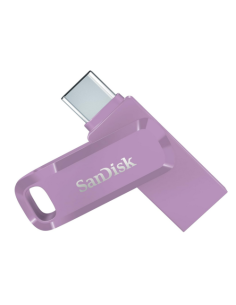 SanDisk Ultra Dual Drive Go USB 128GB unidad flash USB USB Type-A / USB Type-C 3.2 Gen 1 (3.1 Gen 1) Lavanda