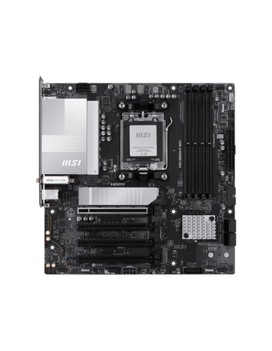 PLACA MSI PRO B850M-P WIFI,AMD,AM5,B850,4DDR5,256GB,1HDMI+1DP,4SATA3+3M.2,5GBLAN+WIFI7+BT5.4,7USB3.2,MATX