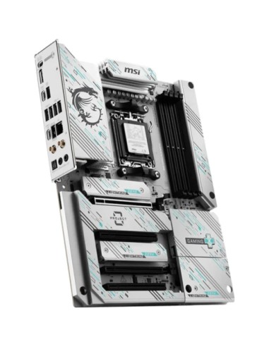 PLACA MSI B850 GAMING PLUS WIFI PZ,AMD,AM5,B850,4DDR5,256GB,1DP,4SATA3+3M.2,5GBLAN+WIFI7+BT5.4,4USB3.2,ATX