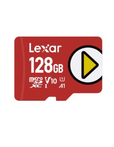 LEXAR 128GB PLAY MICROSDXC UHS-I CARDS, UP TO 205MB/S READ, 140MB/S WRITE, C10 A2 V30 U3