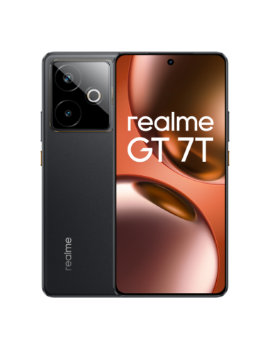 realme GT 7T 17,3 cm (6.8") SIM doble Android 15 5G USB Tipo C 12 GB 256 GB 7000 mAh Negro