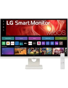 MONITOR LG 27U731SA-W - MONITOR MYVIEW 27", PANEL IPS, (3840 X 2160), 60HZ, 5MS (GTG), WEBOS 24, DCI-P3 90%, AJUSTE EN INCLINACI