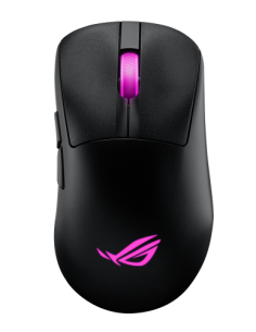 ASUS ROG Keris II Origin BLK ratón Juego mano derecha RF Wireless + Bluetooth + USB Type-A Óptico 42000 DPI