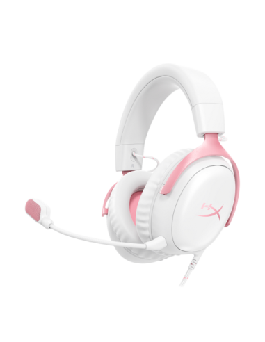HP HYPERX CLOUD III WHITE-PINK - GAMING HEADSET - 9W1Q4AA
