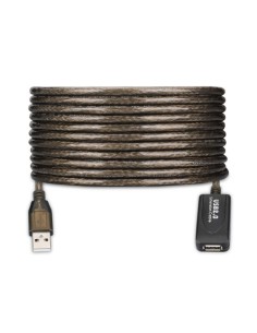 Ewent EW1024 cable USB USB 2.0 25 m USB A Negro