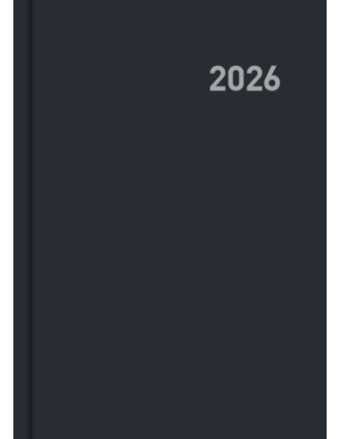 AGENDA 2026 PARIS S/V 15x21 NEGRO CATALAN INGRAF 356574