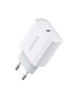 Ugreen 60450 cargador de dispositivo móvil Universal Blanco Corriente alterna Carga rápida Interior
