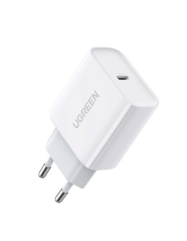 Ugreen 60450 cargador de dispositivo móvil Universal Blanco Corriente alterna Carga rápida Interior