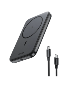Ugreen 25207 batería externa 5000 mAh Cargador inalámbrico Negro