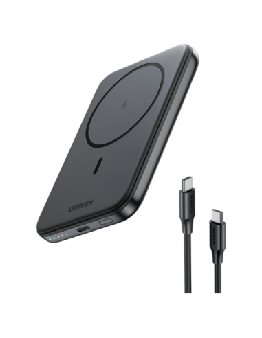 Ugreen 25207 batería externa 5000 mAh Cargador inalámbrico Negro