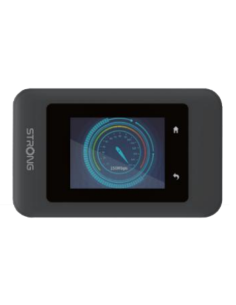 Strong 4G+ LTE MiFi Hotspot Router Wi-Fi 1200 router inalámbrico Doble banda (2,4 GHz / 5 GHz) Negro